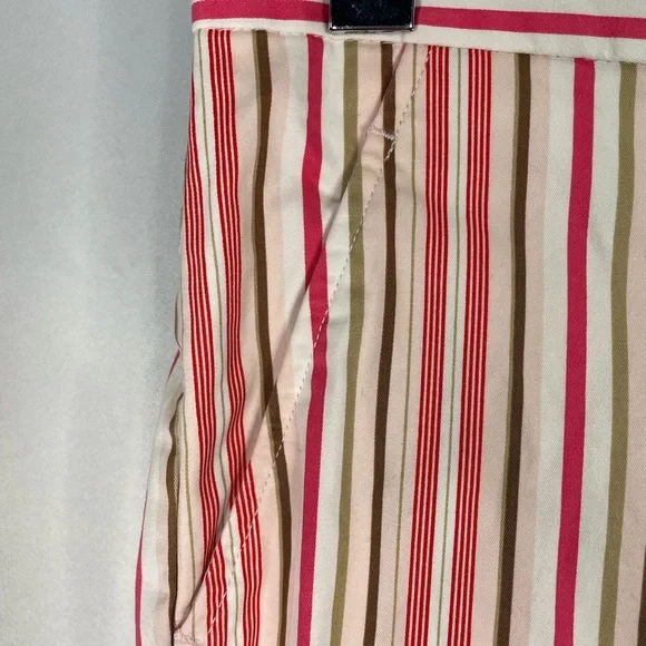 The Limited Drew Fit Pink and White Striped Pants - Picture 3 of 5